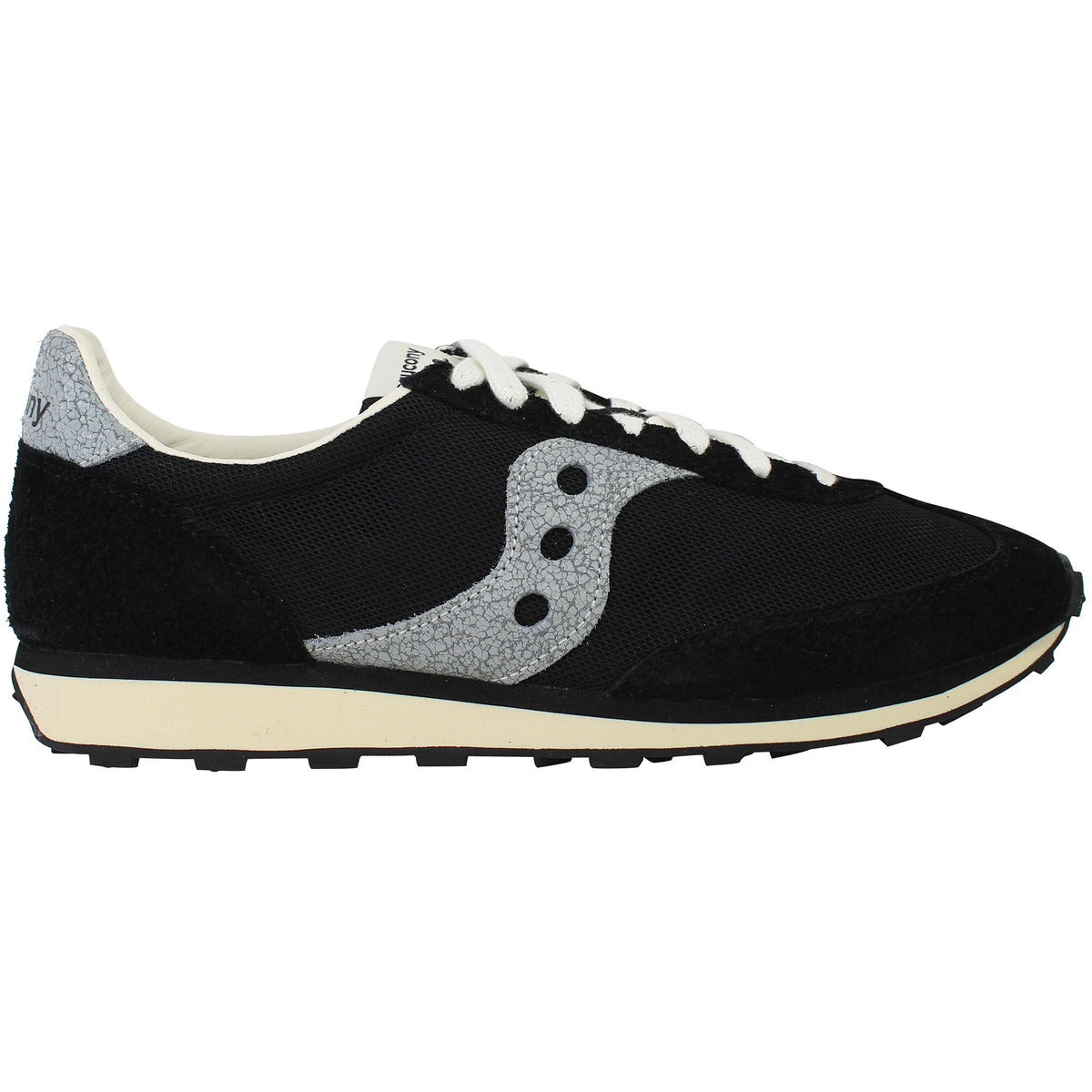 Saucony Gripper S Mens Black Trainers