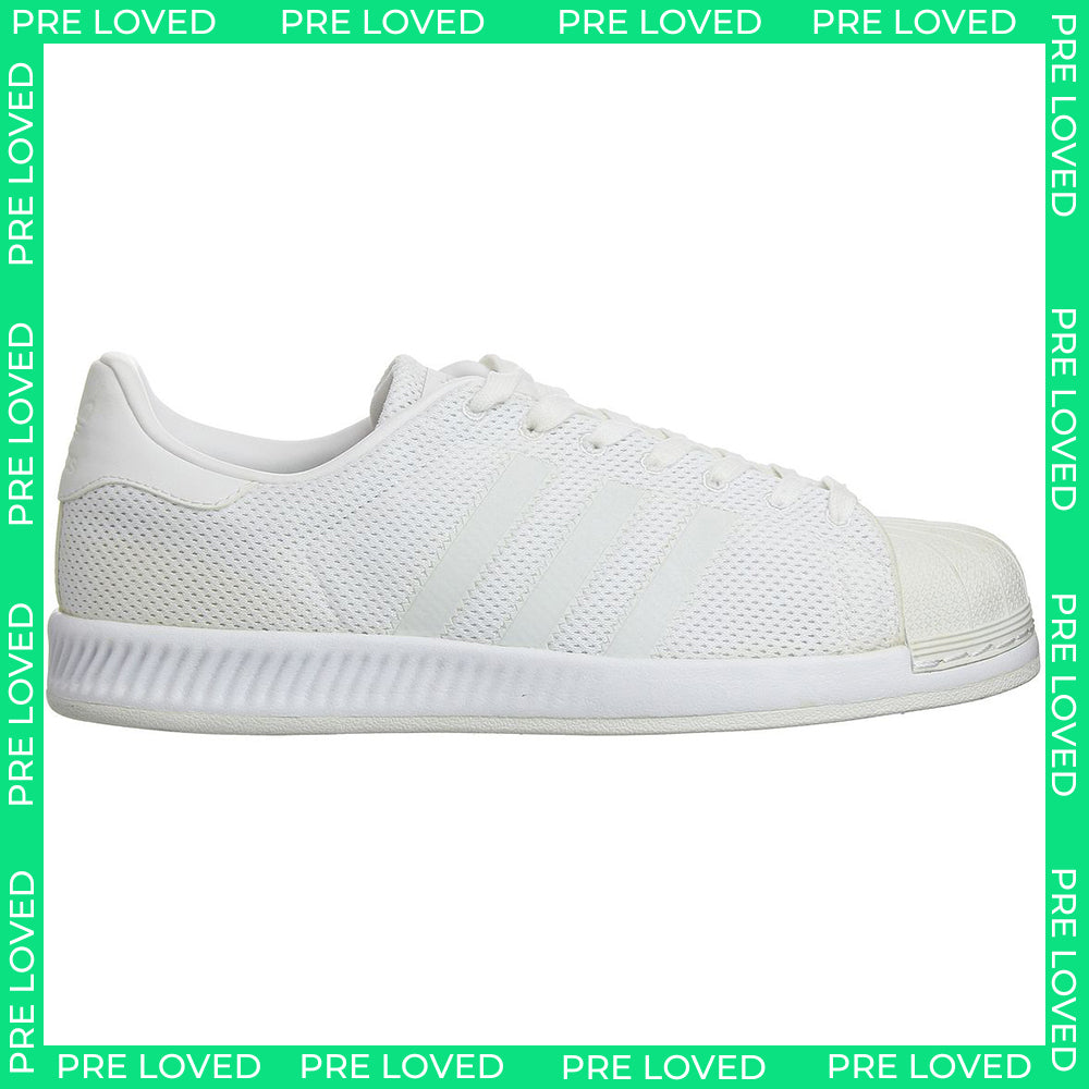 Adidas Superstar Bounce Mens White Trainers NO BOX
