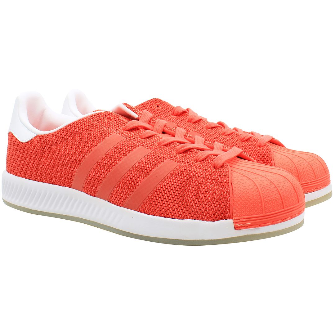 Adidas Superstar Bounce Mens Coral Trainers