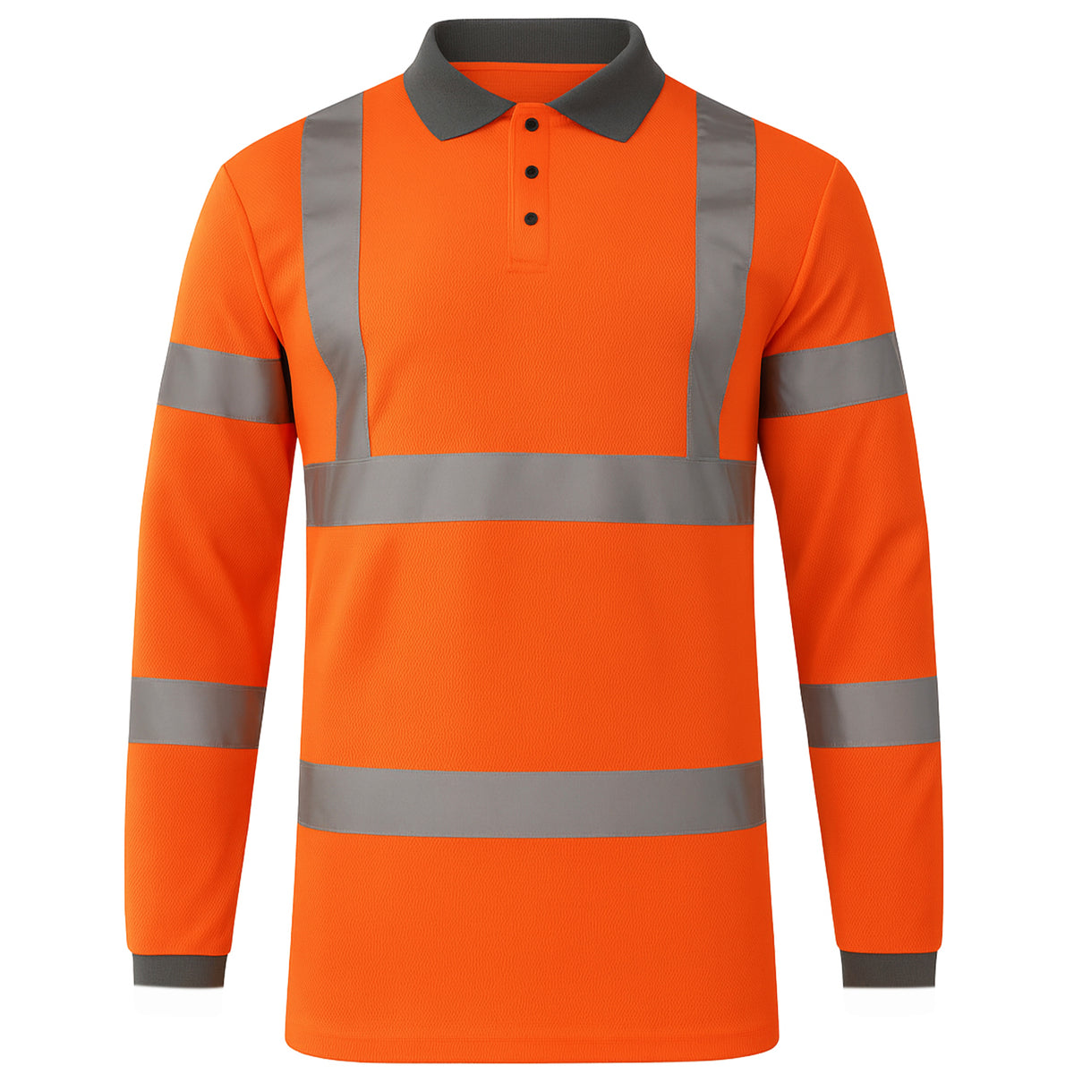 Dickies High Visibility Mens Orange Polo Shirt