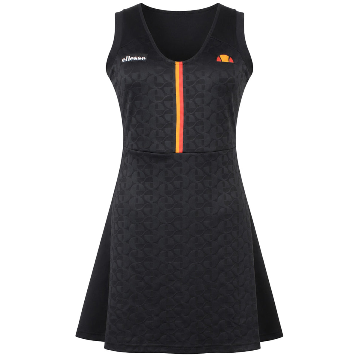 Ellesse TreGirls Womens Black Tennis Dress