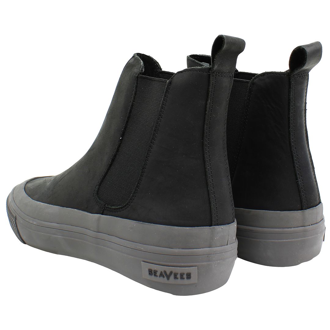 Seavees Shipyard Mens Black Boots