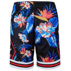 Mitchell & Ness NBA Chicago Bulls Floral Swingman Mens Multicolour Shorts