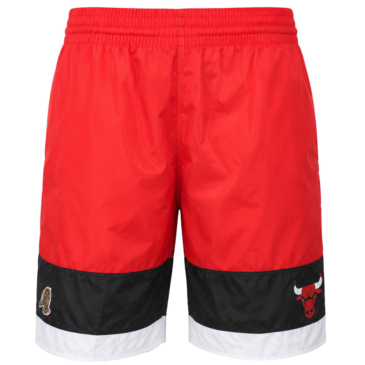 Mitchell & Ness NBA Chicago Bulls Striped Mens Red Shorts