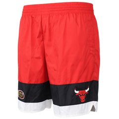 Mitchell & Ness NBA Chicago Bulls Striped Mens Red Shorts