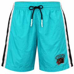Mitchell & Ness NBA Vancouver Grizzlies Packable Mens Teal Shorts