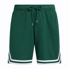 Mitchell & Ness Basic Mens Green Shorts