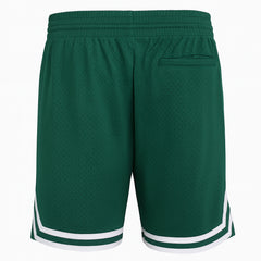 Mitchell & Ness Basic Mens Green Shorts