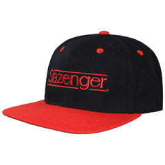 Slazenger Logo Mens Black/Red Cap