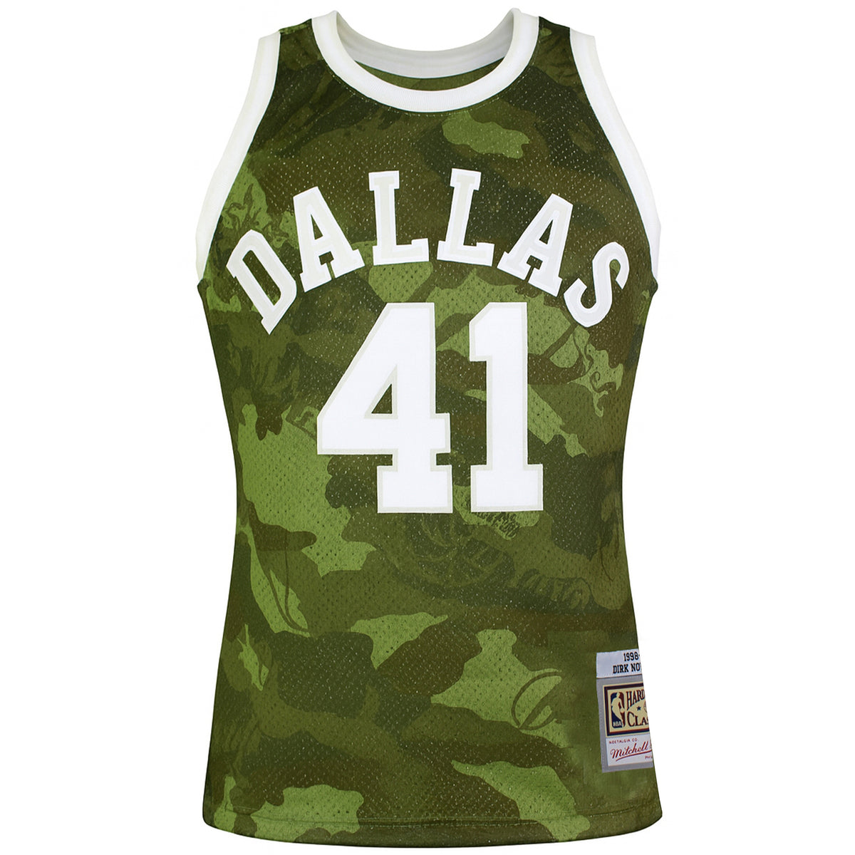 Mitchell & Ness NBA Dallas Mavericks 41 Nowitzki Swingman Jersey