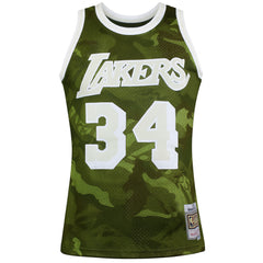 Mitchell & Ness NBA Los Angeles Lakers 34 O'Neal Swingman Jersey