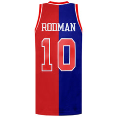 Mitchell & Ness NBA Detroit Pistons 10 Rodman Swingman Jersey