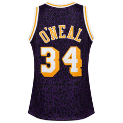 Mitchell & Ness NBA Los Angeles Lakers #34 O'Neal Wild Life Purple Vest