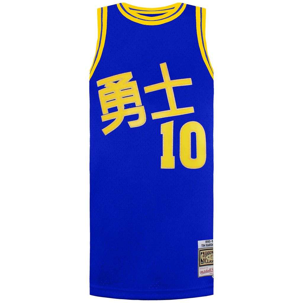 Mitchell & Ness CNY Swingman Jersey Tim Hardaway Golden State Warriors Mens Vest