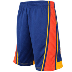 Mitchell & Ness NBA Golden State Warriors 75th Anniversary Mens Navy Shorts
