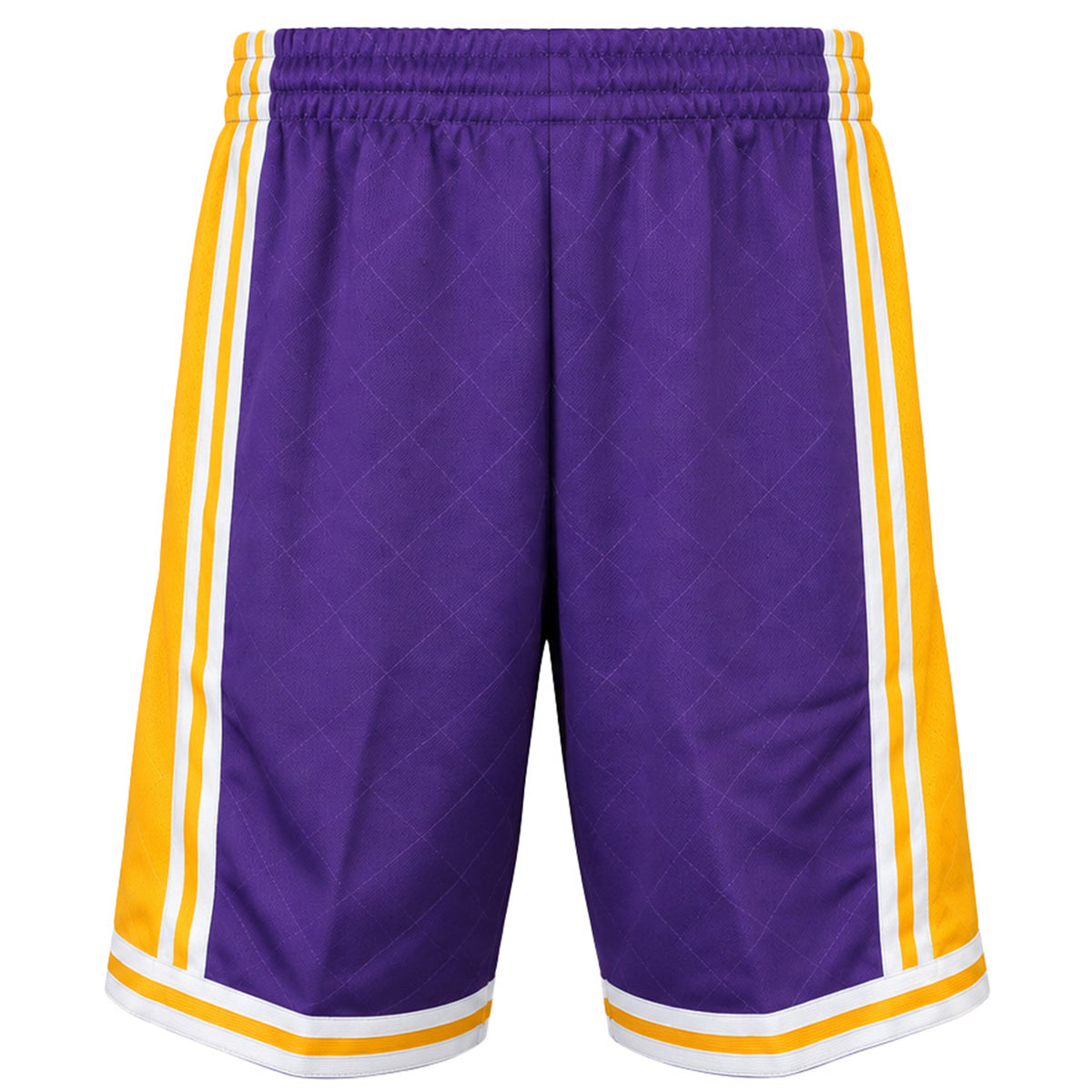 Mitchell & Ness NBA Los Angeles Lakers 75th Anniversary Mens Purple Shorts