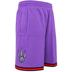 Mitchell & Ness NBA Toronto Raptors Warm Up Mens Purple Shorts