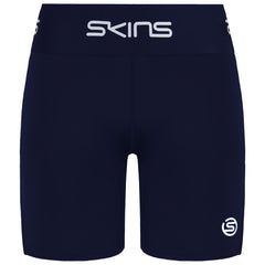 Skins Series-1 Womens Navy Half Tights Shorts