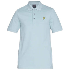 Lyle & Scott Plain Mens Blue Polo Shirt