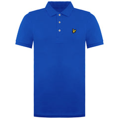 Lyle & Scott Plain Mens Blue Polo Shirt