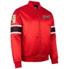 Mitchell & Ness NBA Chicago Bulls Heavyweight Mens Red Jacket