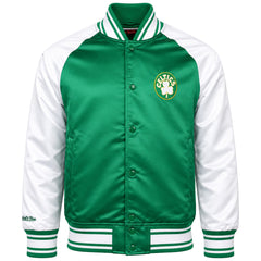 Mitchell & Ness NBA Boston Celtics Colossal Mens Green Bomber Jacket