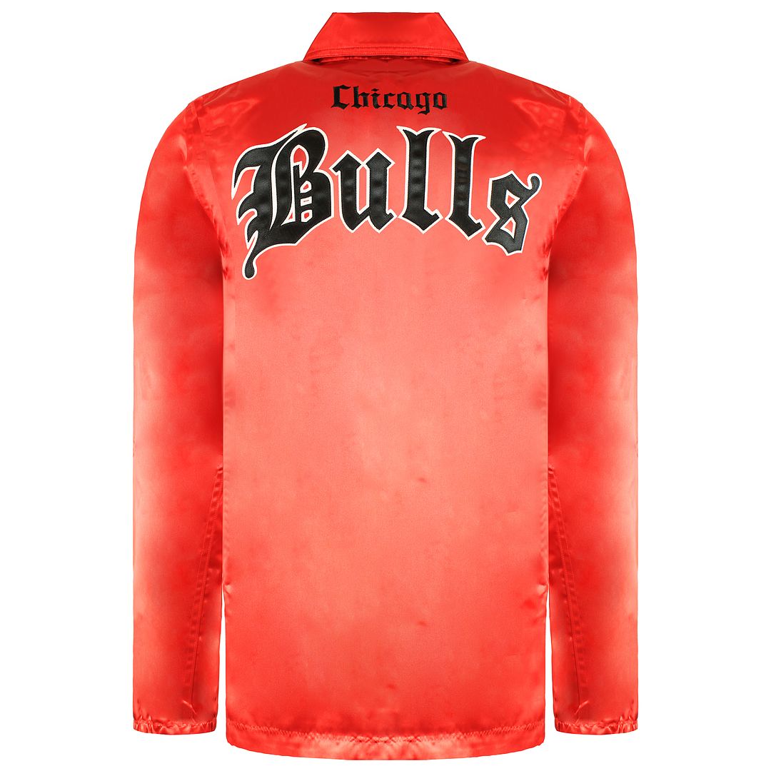 Mitchell & Ness Chicago Bulls NBA Old English Faded Satin Jacket