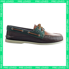 Sperry A/0 2-Eye Tri Mens Brown Boat Shoes NO BOX