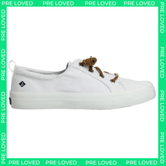 Sperry Crest Vibe Womens White Plimsolls NO BOX