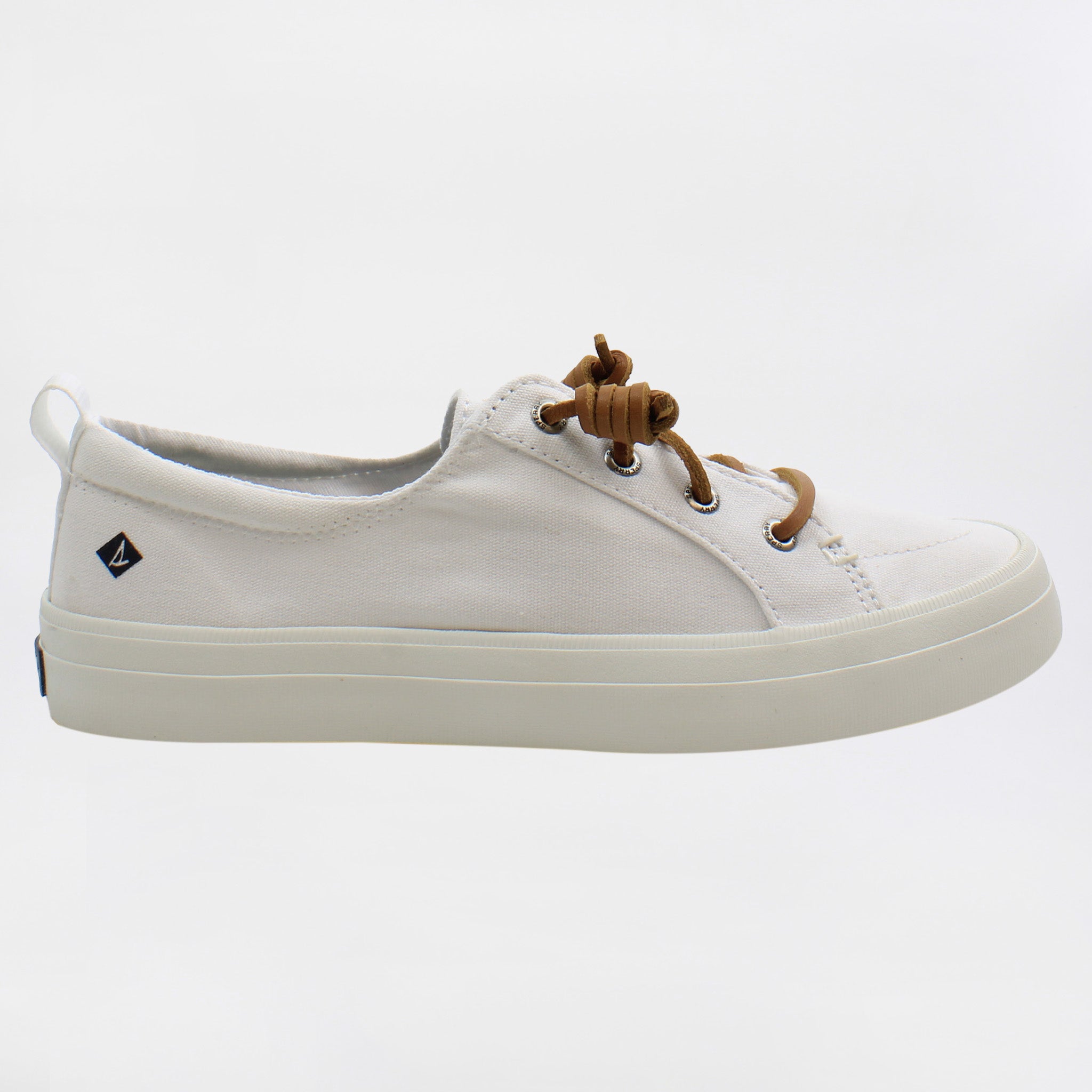 Sperry Crest Vibe Womens White Plimsolls NO BOX