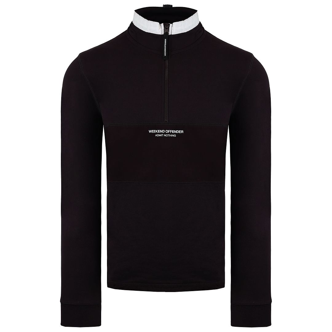 Weekend Offender Lusaka Mens Dark Chocolate Sweater