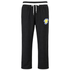 Mitchell & Ness NBA Golden State Warriors Reversed Fleece Tearaway Mens Black Track Pants