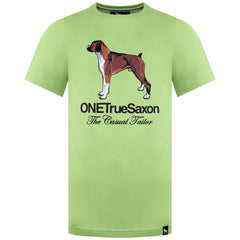 One True Saxon Dawg Mens Green T-Shirt