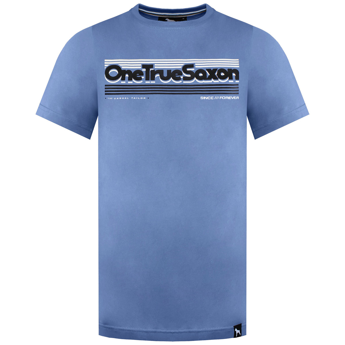 One True Saxon Forever Mens Blue T-Shirt
