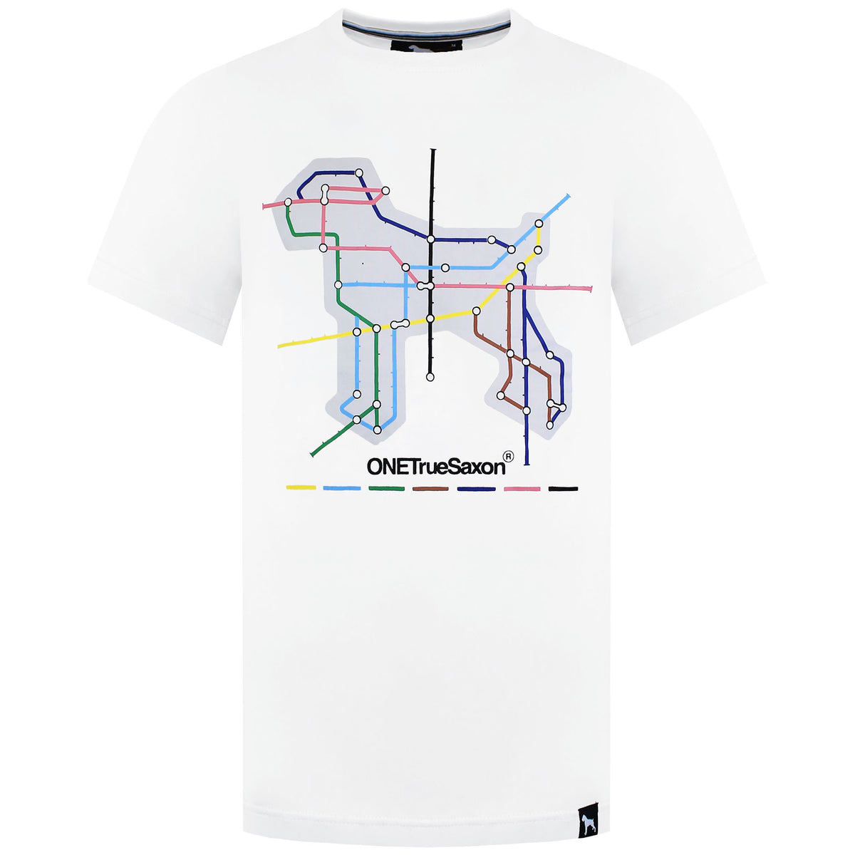 One True Saxon Station Mens White T-Shirt