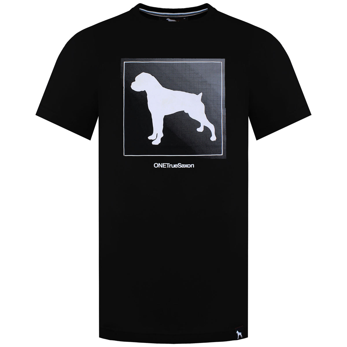 One True Saxon Braice Mens Black T-Shirt