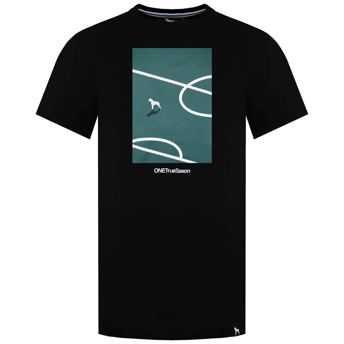 One True Saxon Turf Mens Black T-Shirt