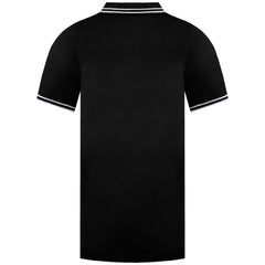 One True Saxon Dexon Mens Black Polo Shirt