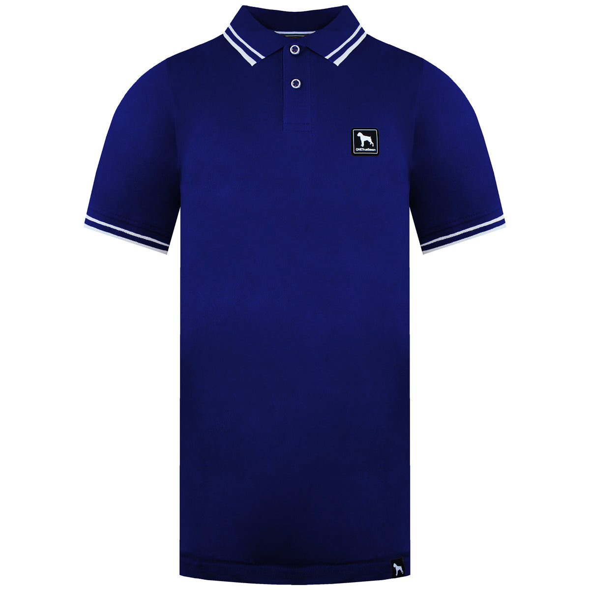 One True Saxon Dexon Mens Navy Polo Shirt