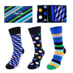 Happy Socks 3-Pack Multicolour Mixed Gift Set