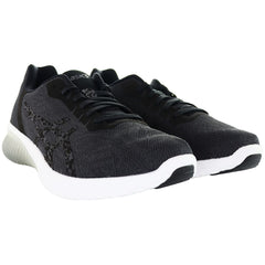 Asics Gel-Kenun Mens Black/White Running Trainers