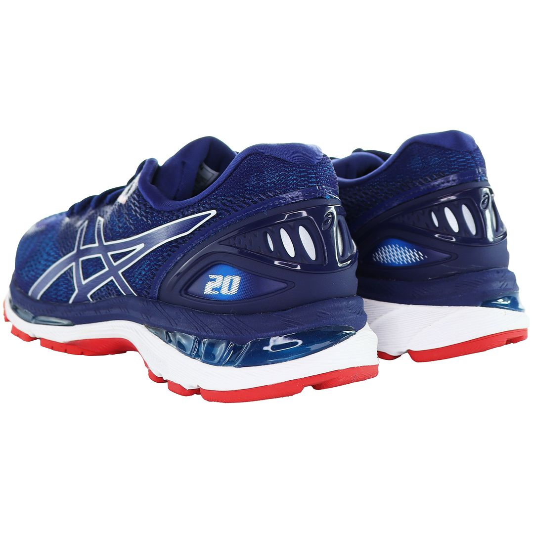 Asics Gel-Nimbus 20 Mens Blue Running Trainers