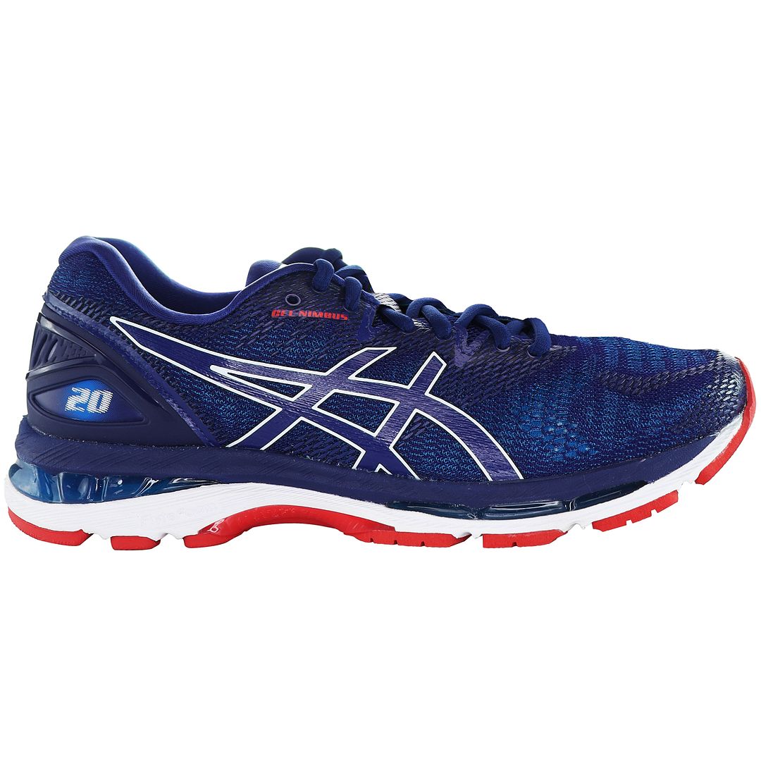 Asics Gel-Nimbus 20 Mens Blue Running Trainers