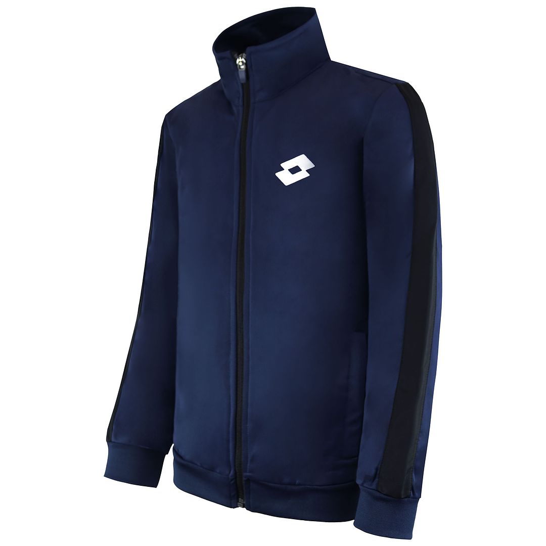 Lotto Logo Kids Navy Tracksuit