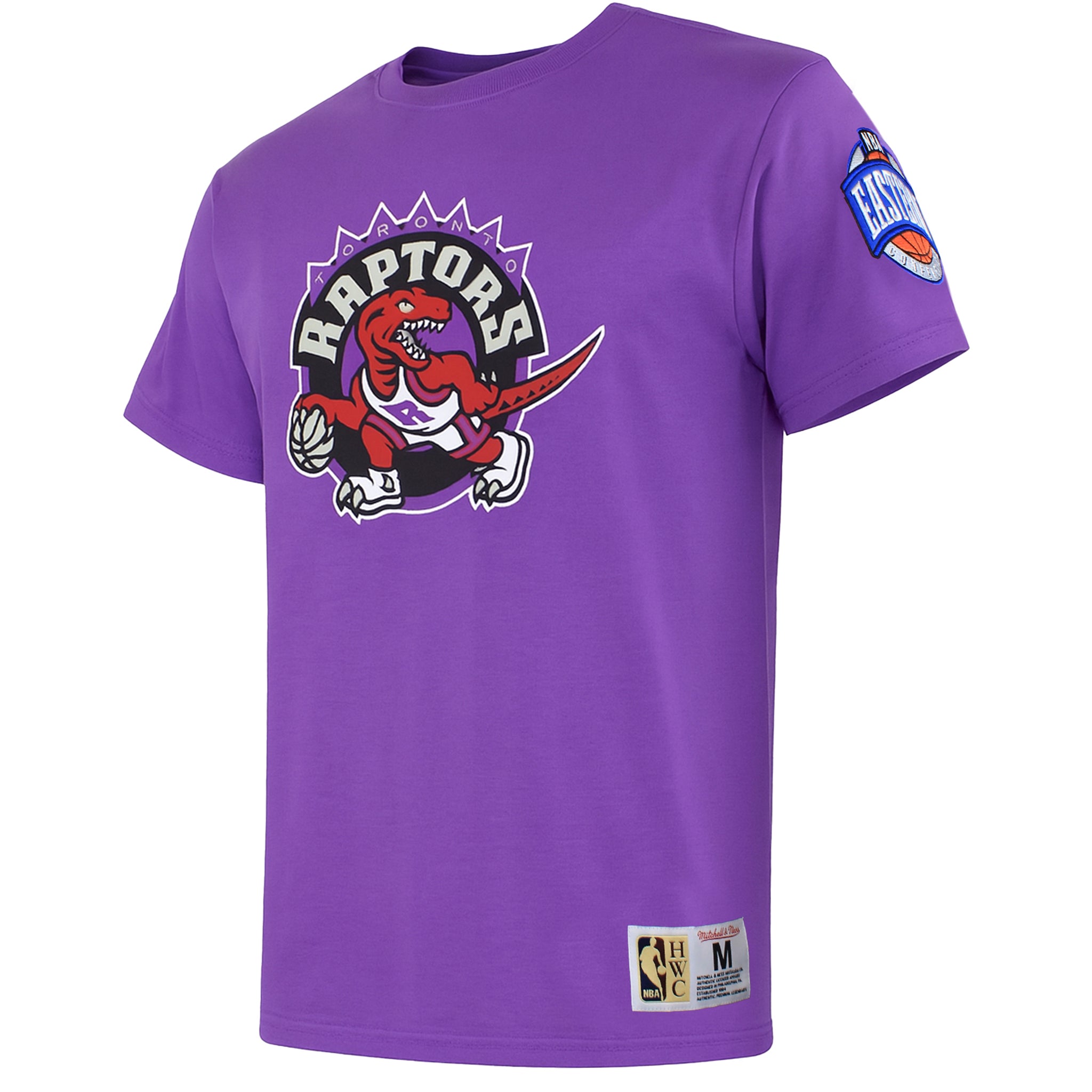 Mitchell & Ness NBA Toronto Raptors Origins Mens Purple T-Shirt