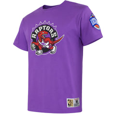 Mitchell & Ness NBA Toronto Raptors Origins Mens Purple T-Shirt