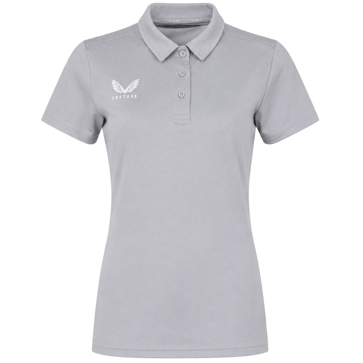 Castore Leisure Womens Grey Polo Shirt