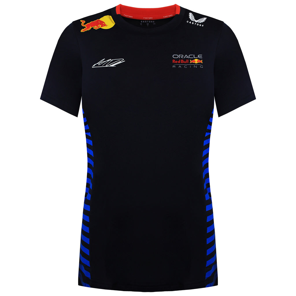 Red Bull Racing Official Teamline Max Verstappen Womens T-Shirt