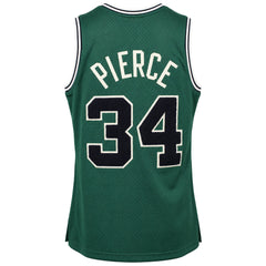 Mitchell & Ness NBA Boston Celtics #34 Pierce Off Court Green Vest