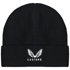 Castore Logo Stock Kids Black Beanie